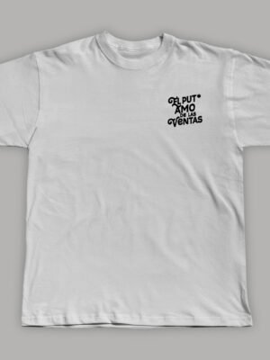 TSHIRT BLANCA MANGA CORTA